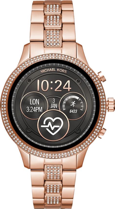 michael kors uhr runway mk|michael kors runway access smartwatch.